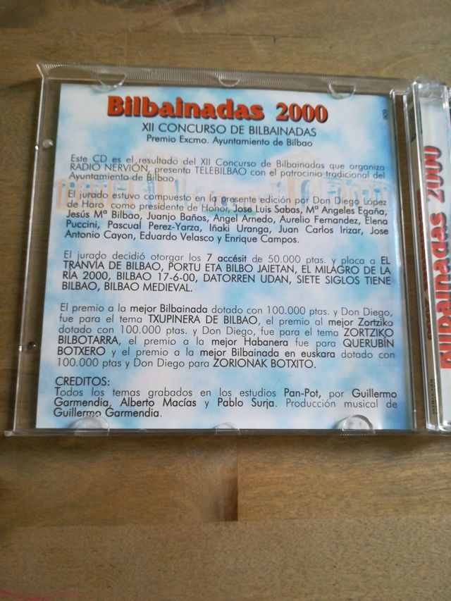 Bilbainadas 2000 CD