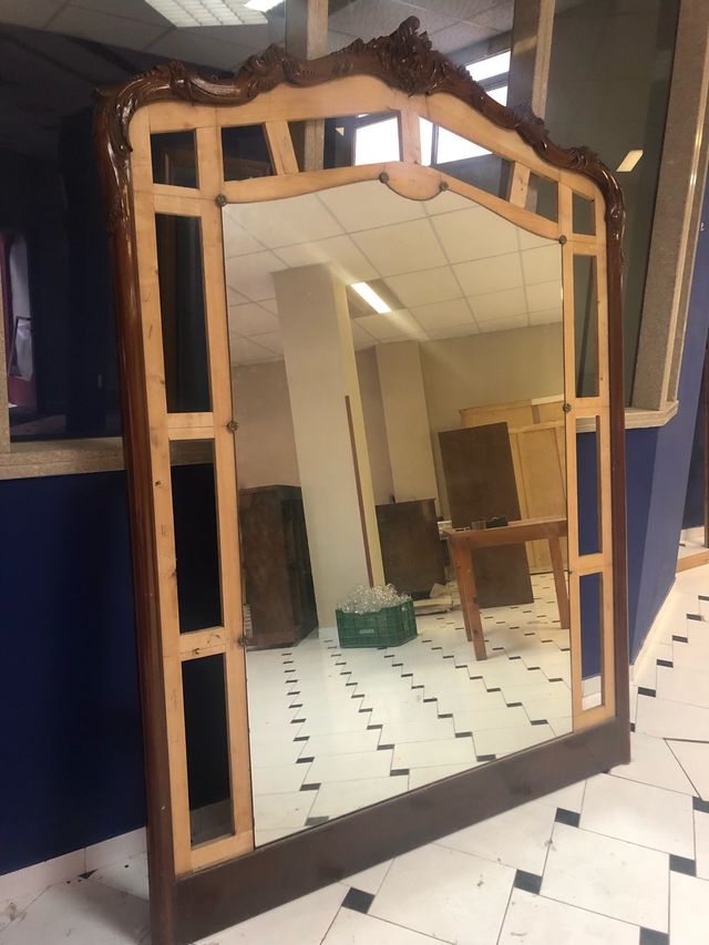 Espejo nogal de segunda mano por 100 € en Logroño en WALLAPOP