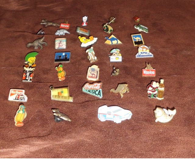 Colección de pines