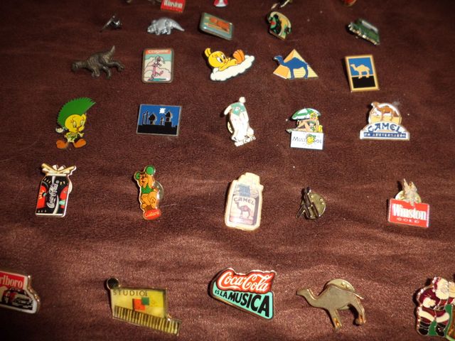 Colección de pines