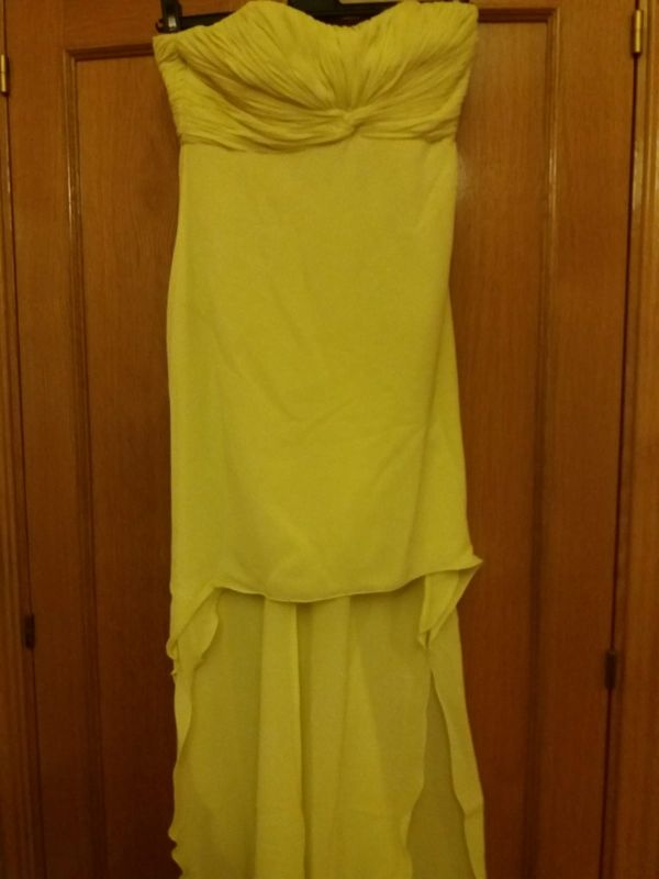 Vestido de fiesta de la firma Pronovias.