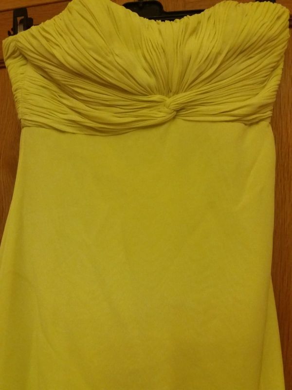 Vestido de fiesta de la firma Pronovias.