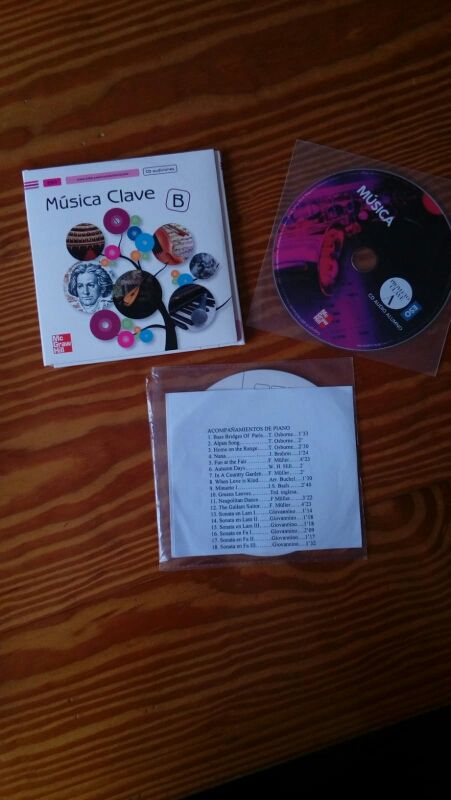 CDs acompañamiento piano