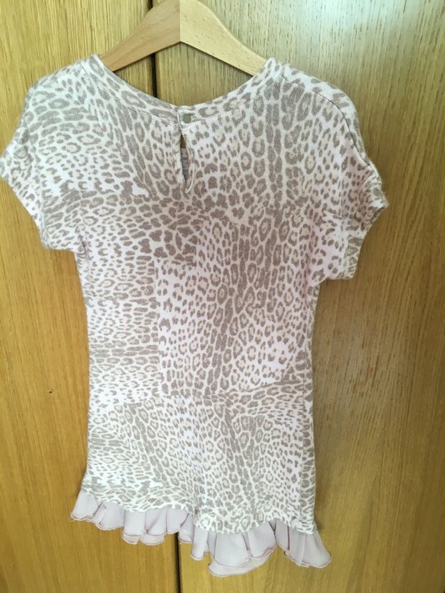 2 Vestidos marca Microbe rosa y marrón