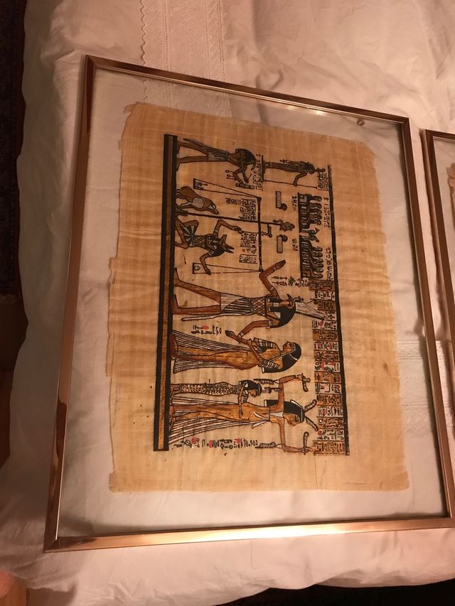 2 papiros egipcios