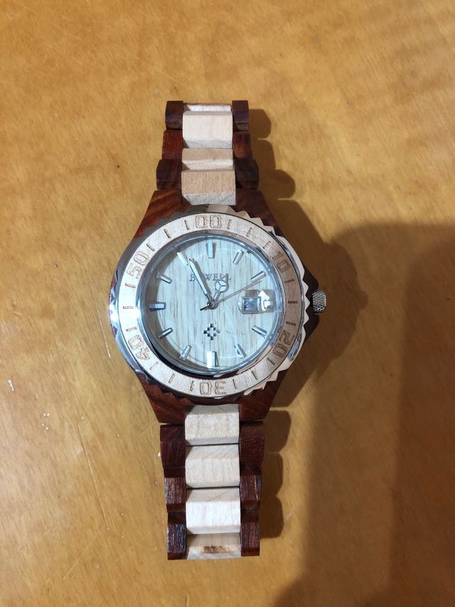 Reloj de madera ecológico