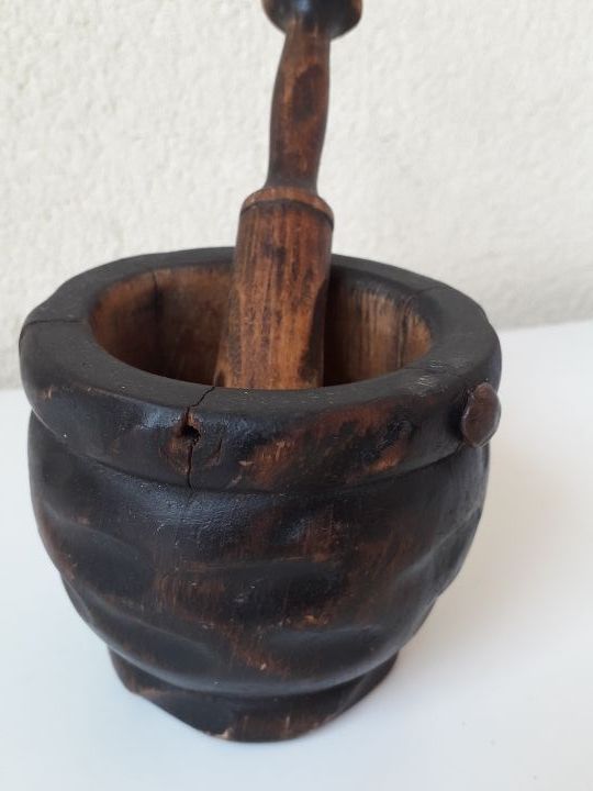 Mortero, majador, machacador antigüo