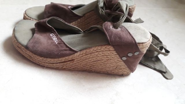 Zapatos T.40 cuña esparto O'neill