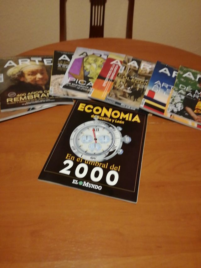 9 REVISTAS DE ARTE Y 1 DE ECONOMÍA