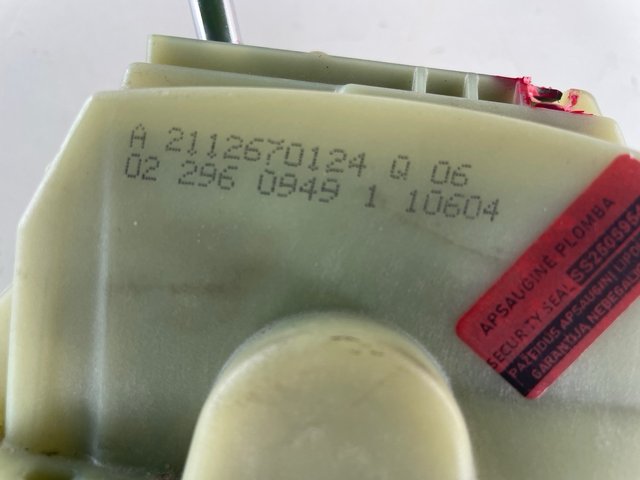 Selector A2112670124 palanca cambios MB