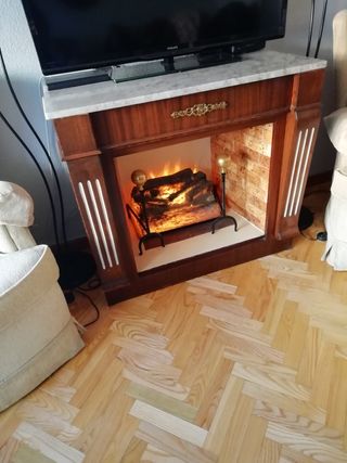 Chimenea decorativa de segunda mano en WALLAPOP