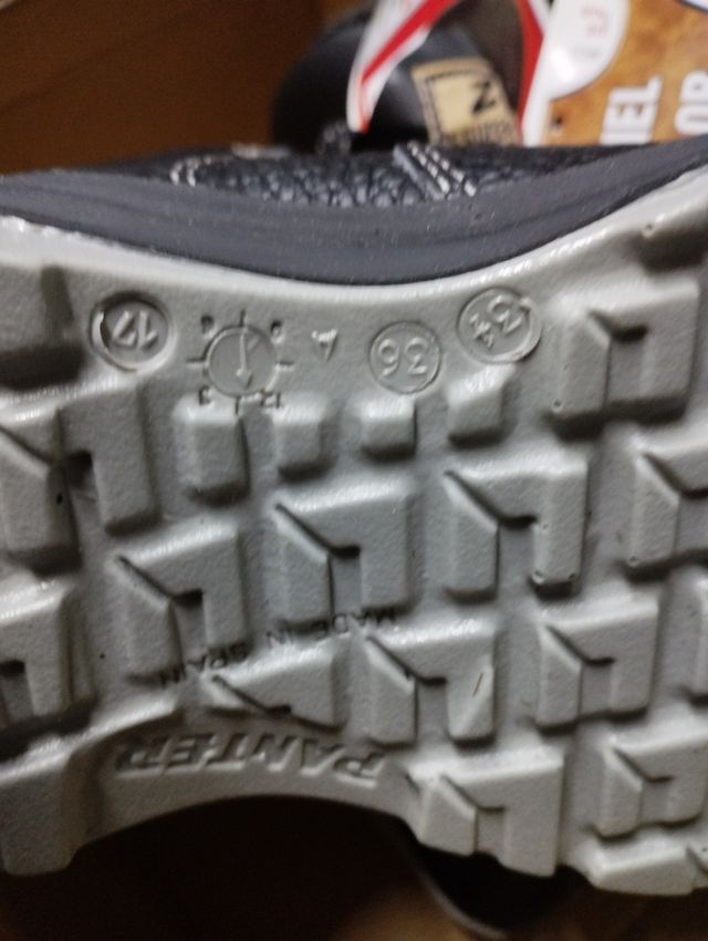 zapato de seguridad nuevo talla 36.
