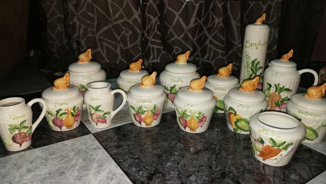 Juego tarros de cocina