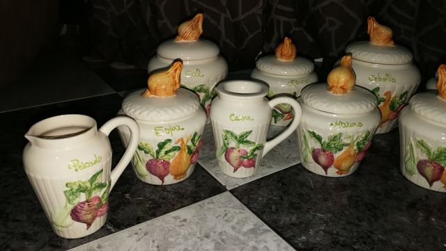 Juego tarros de cocina