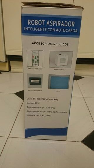 Aspirador Inteligente Autocarga c/ozono jrd