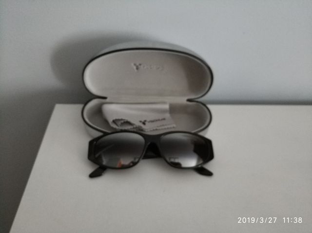 Gafas de sol espejadas, nuevas, de óptica