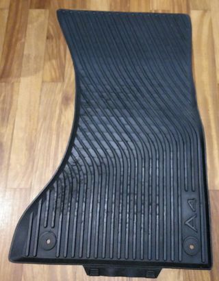 Audi q3 original tapices alfombrillas de goma en la parte delantera detrás de goma tapices Rubber mats