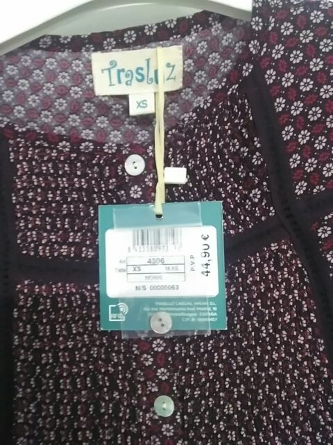 Camicetta da ragazza TRASLUZ 4306 XS viola