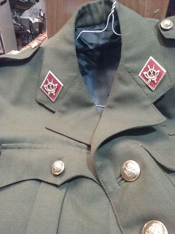 chaqueta sargento milicias universitarias 