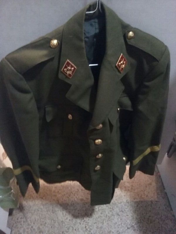 chaqueta sargento milicias universitarias 