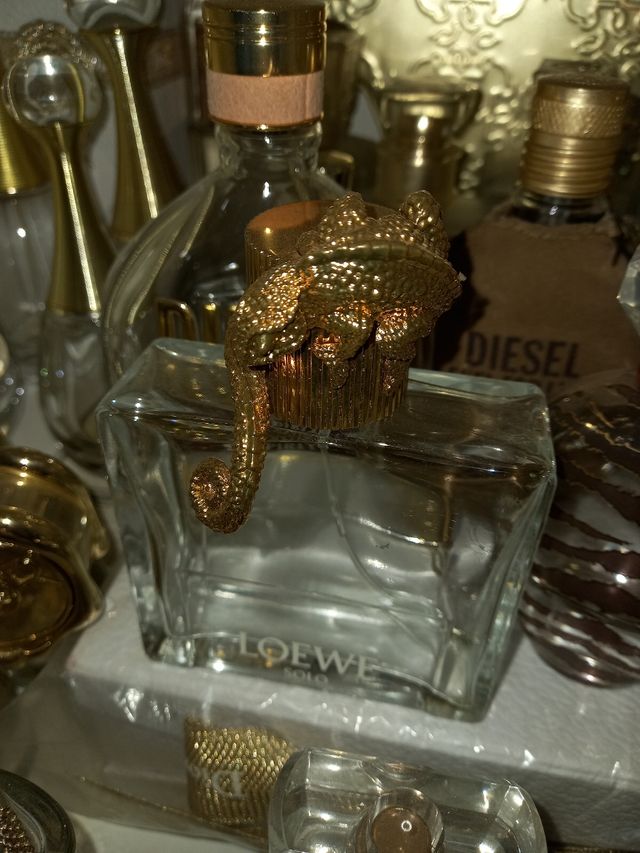 tapones perfumes colección , tapón frasco colonia