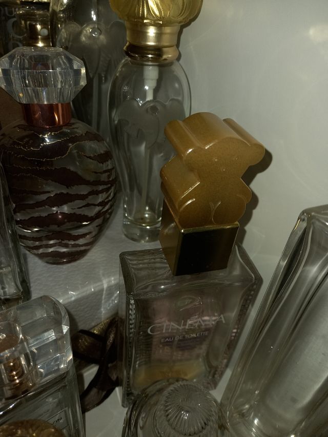 tapones perfumes colección , tapón frasco colonia