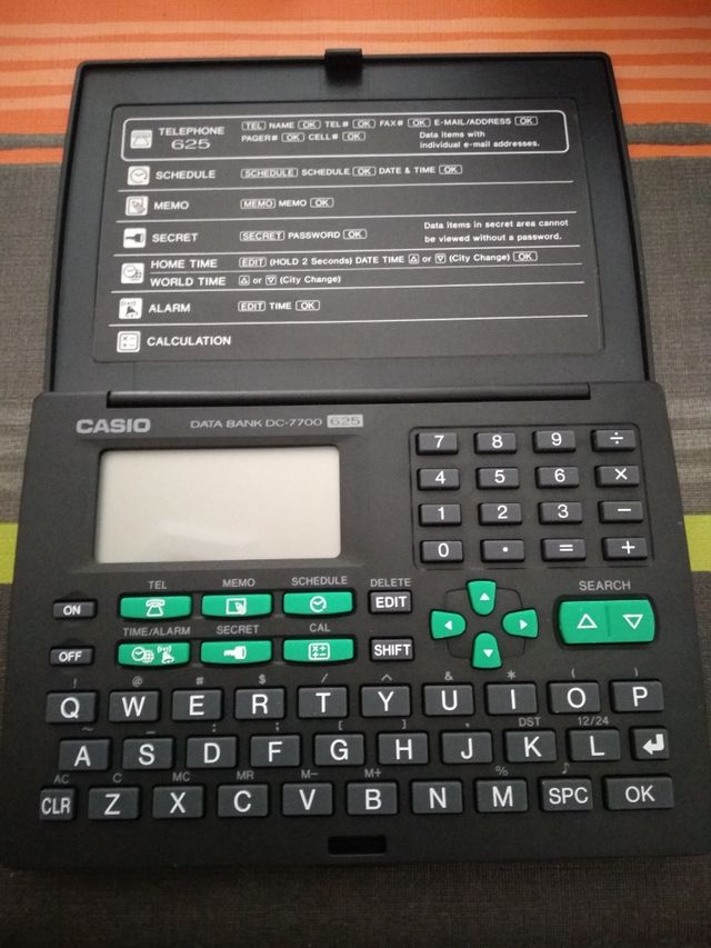 Casio Data Bank DC-7700-w