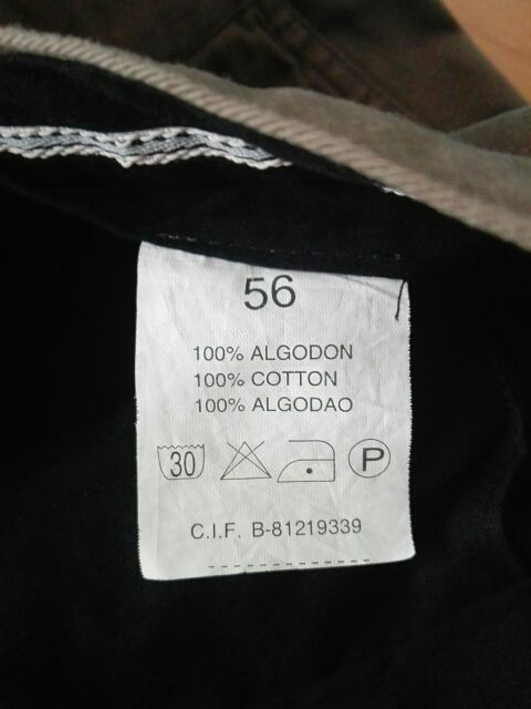 Pantalones Vestír 56 ROBERTO BASSI