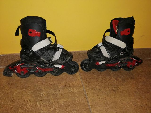 Patines de niño con bolsa para guardarlas