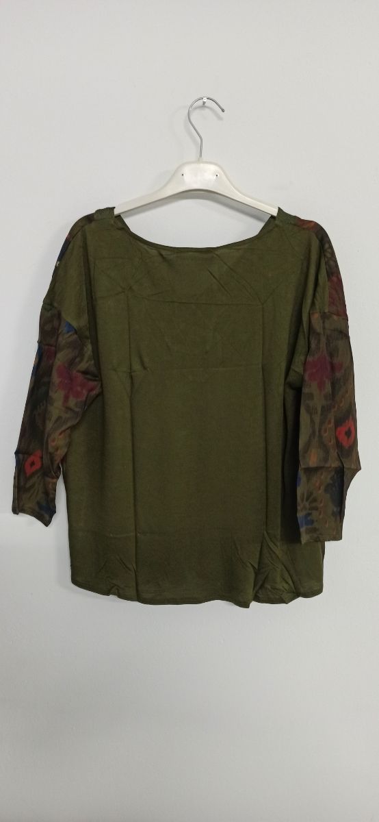 T-shirt con stampa combinata MANGO NEW XS chem