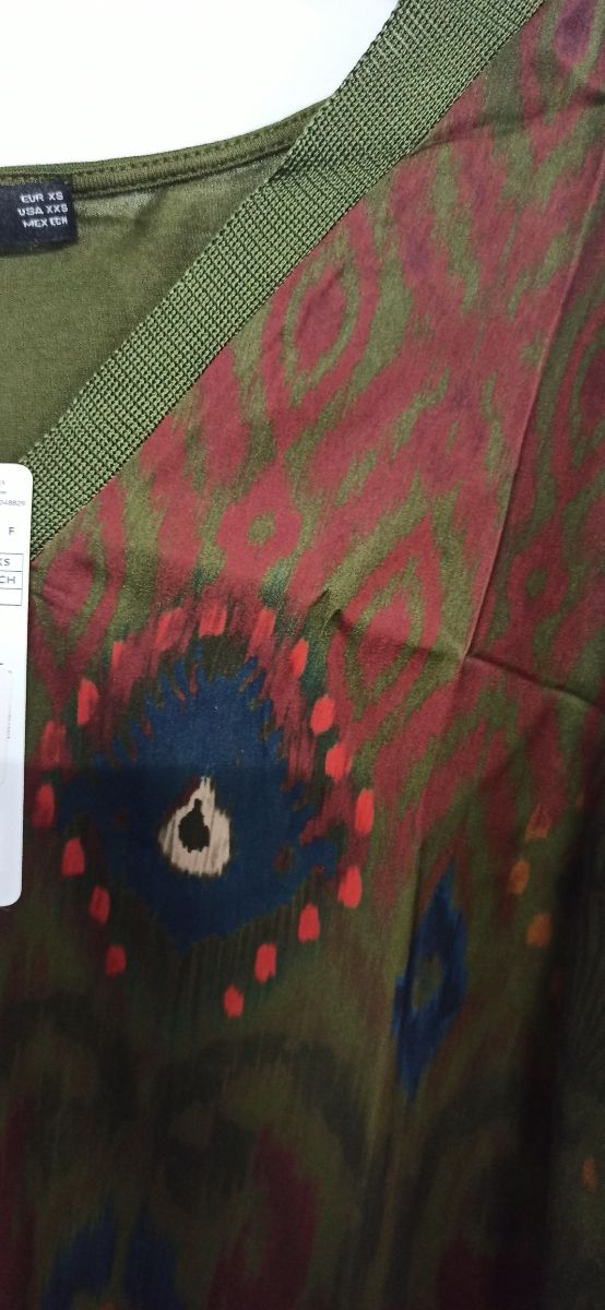 T-shirt con stampa combinata MANGO NEW XS chem