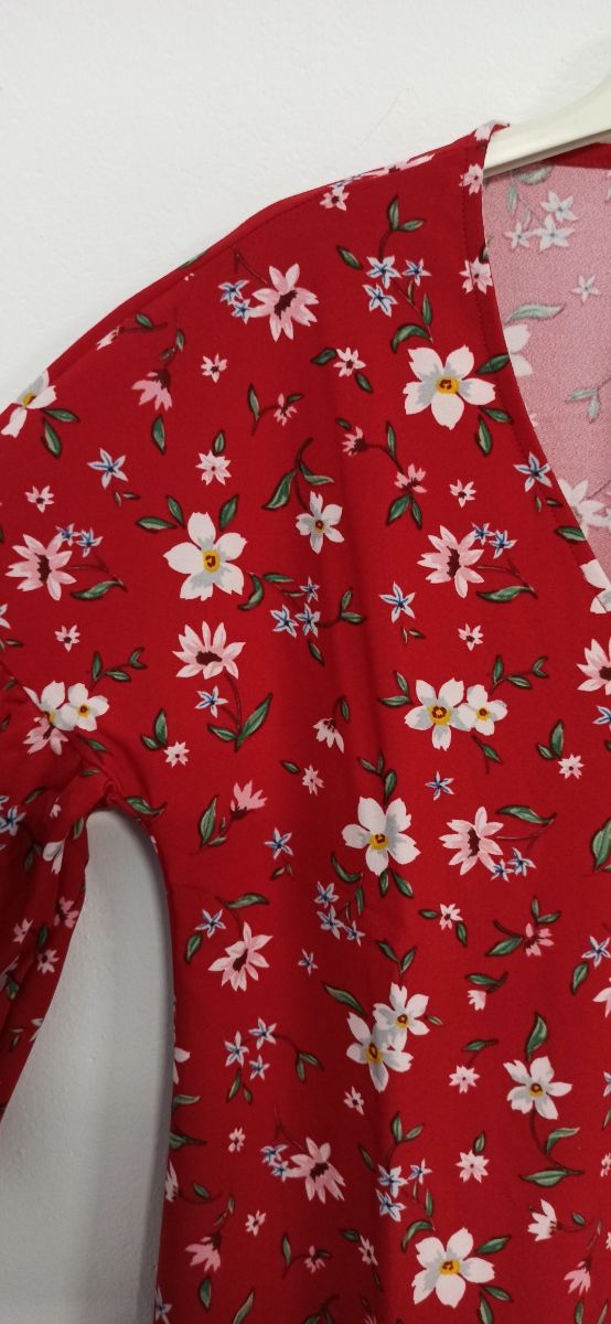 MANGO Abito corto con scollo a V Nuovo