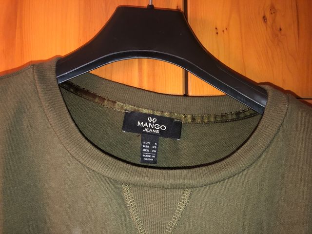 Sudadera verde PAULA ECHEVARRÍA.