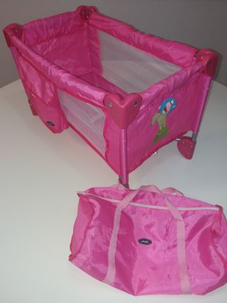 cuna plegable juguete