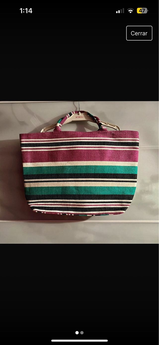 Bolso shopper rayas nuevo