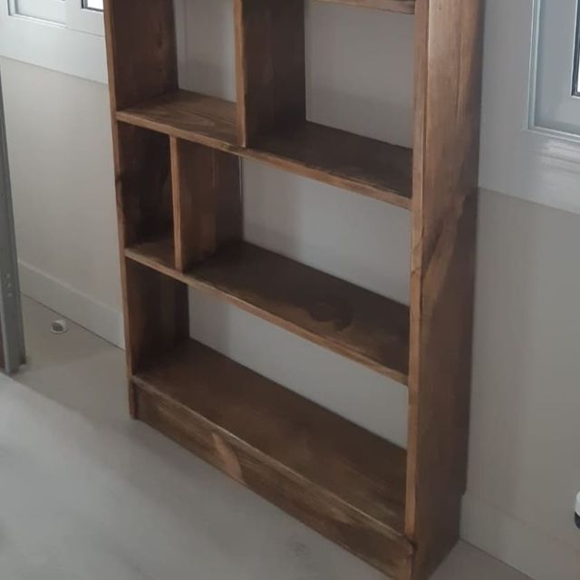 Mueble tv\/estantería de segunda mano en Terrassa en WALLAPOP