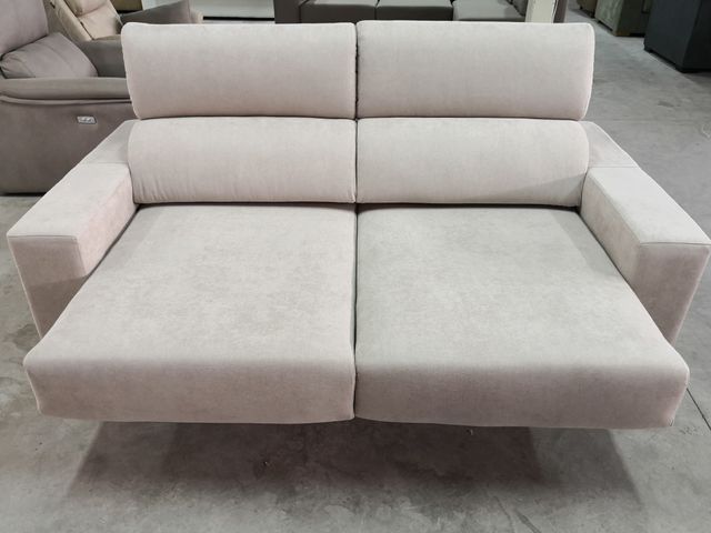 Sofá 3 Plazas 200 cm Extraíble Reclinable