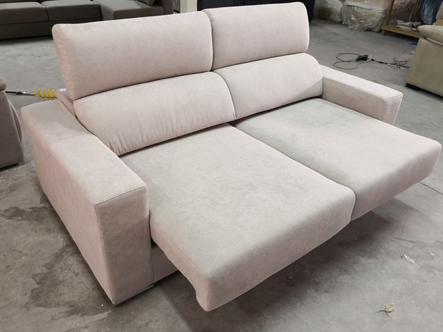 Sofá 3 Plazas 200 cm Extraíble Reclinable