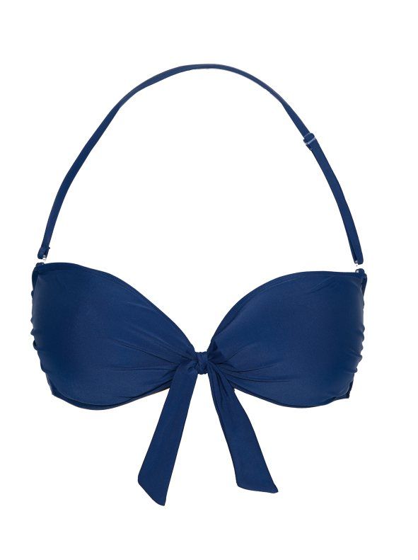 VENCA Reggiseno bandeau liscio a cerchietti NUOVO