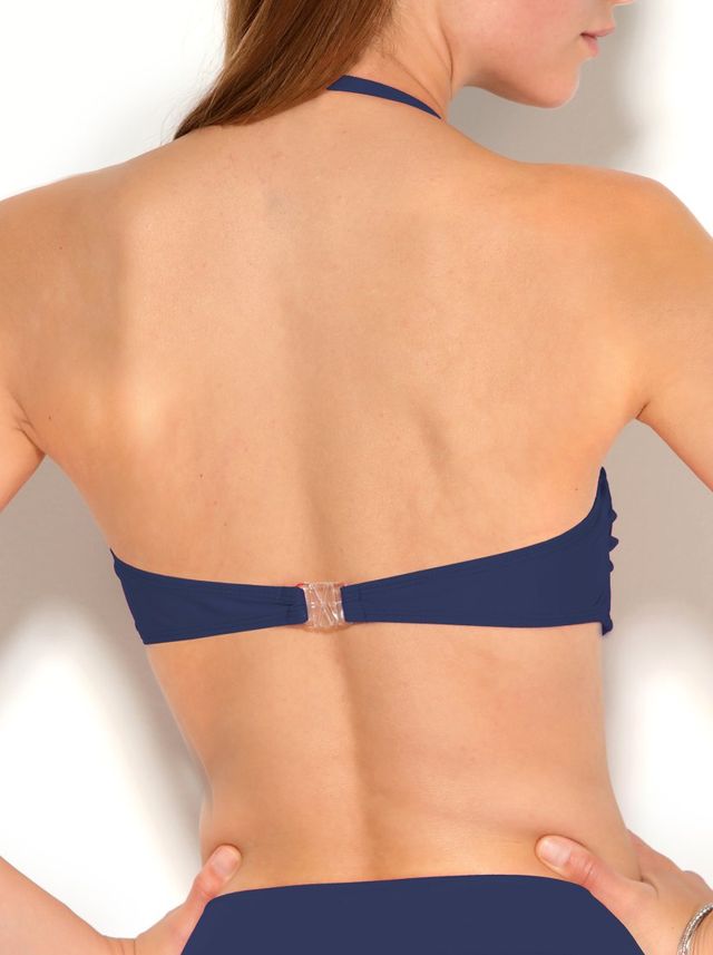 VENCA Reggiseno bandeau liscio a cerchietti NUOVO
