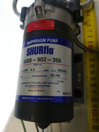 Bomba de presion monofasica 230v