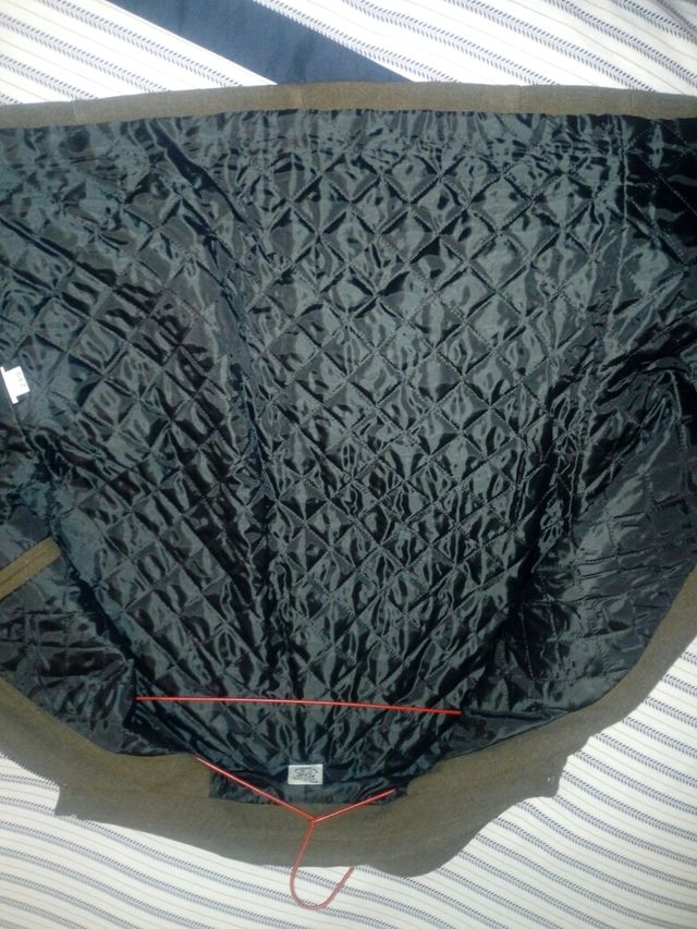 Chaqueta verde militar unisex talla 40 / L