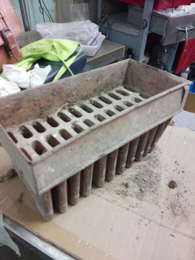 heladeria, Molde antiguo de helados