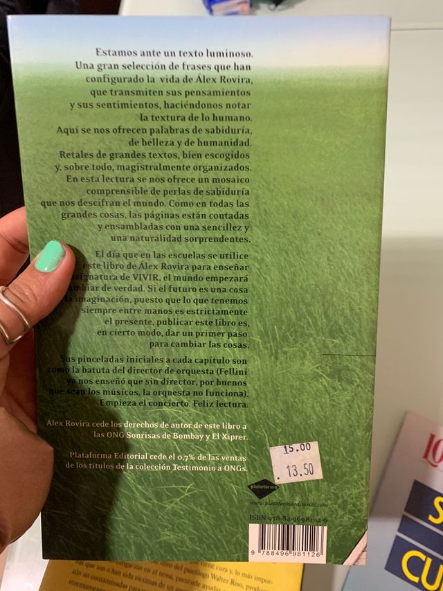 Las palabras que curan.