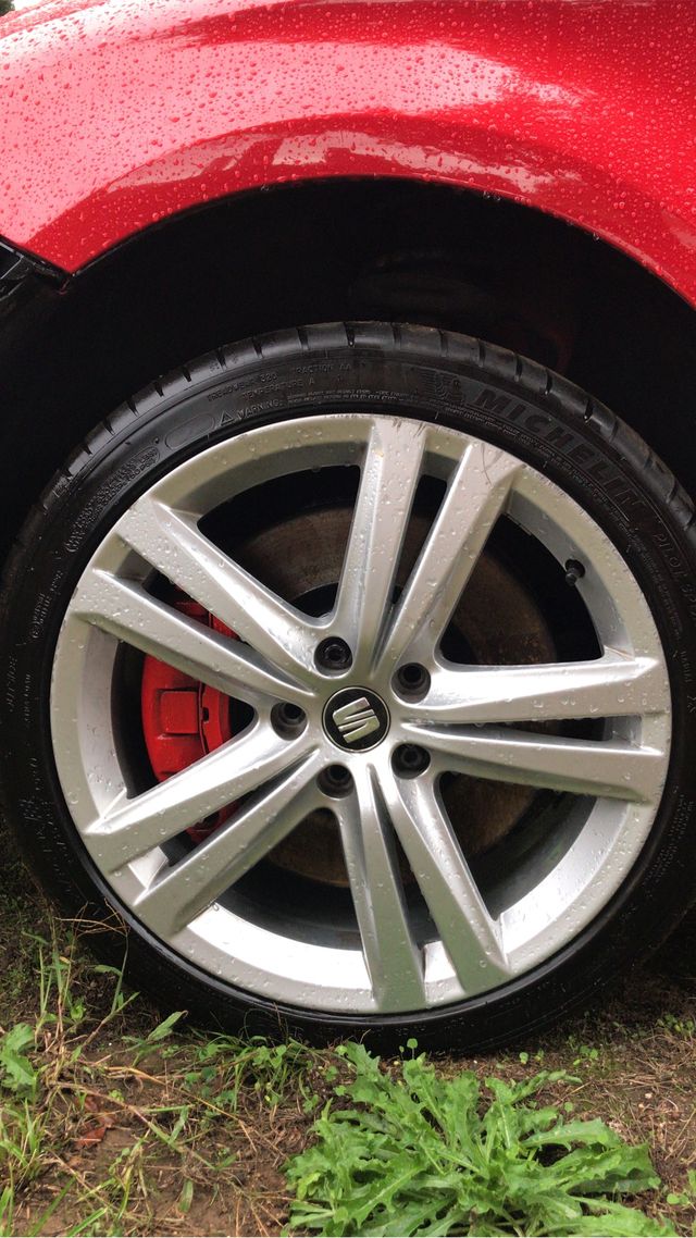 1 llanta leon cupra 5f /1p orion 18" grupo vag