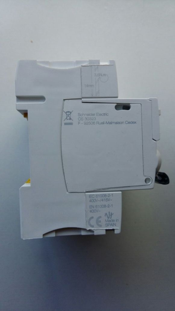 63 A 30 mA diferencial de 4 pólos