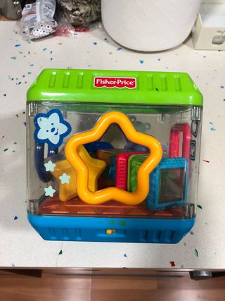 cubo de formas fisher price