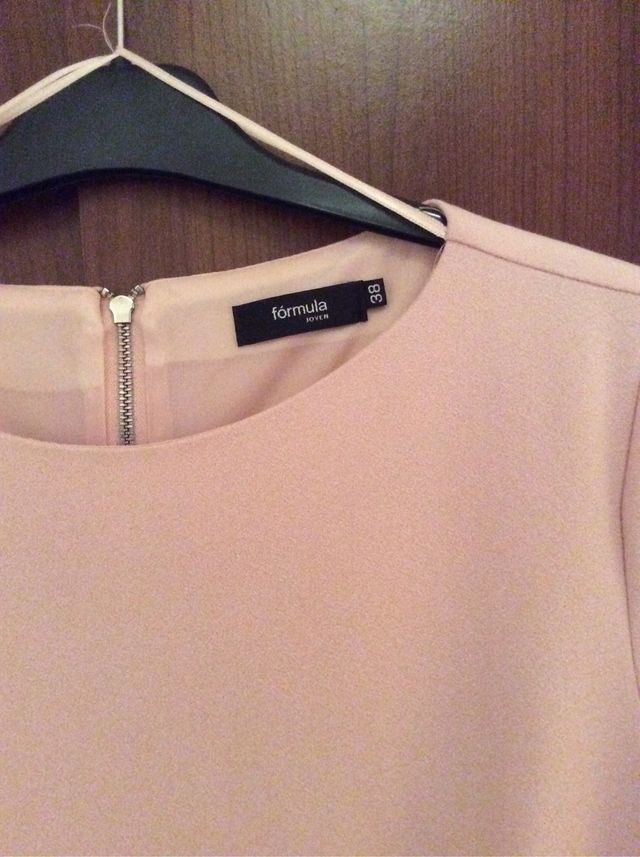 Vestido rosa talla 38