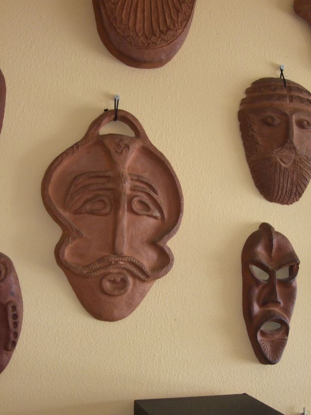 Maschere della collezione Artesania de Buño