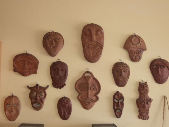 Maschere della collezione Artesania de Buño